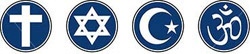 religious symbols faith logos